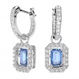 SWAROVSKI Boucles d'oreilles Millenia Métal rhodié Cristaux 5619500