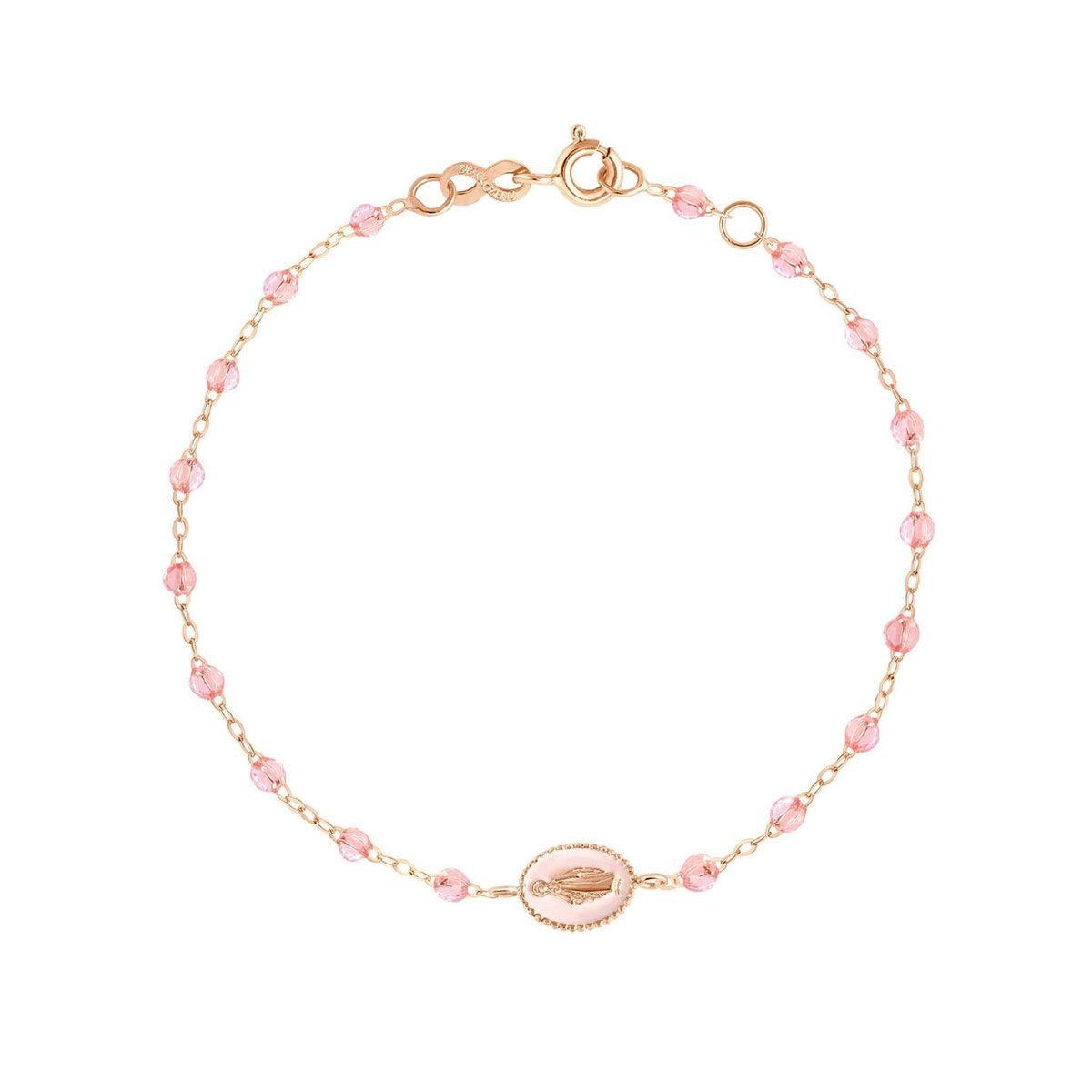 Bracelet Madone Or rose R sine rose b b GIGI CLOZEAU