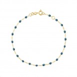 GIGI CLOZEAU Bracelet Classique Gigi Or jaune Résine céleste B3GI001J02