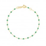 GIGI CLOZEAU Bracelet Classique Gigi Or jaune Résine menthe B3GI001J6017