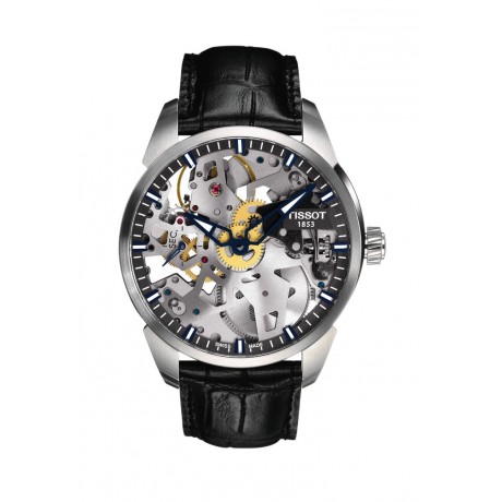 TISSOT T-Complication Squelette 43 mm Mecanique T0704051641100