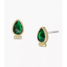 Boucles d'oreilles Sadie Festive Shine Acier doré