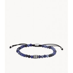 Bracelet de perles Acier Sodalite