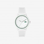 LACOSTE Montre silicone blanc 42mm 2011169