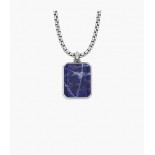 FOSSIL Collier All Stacked Up Sodalite bleu JF04469040