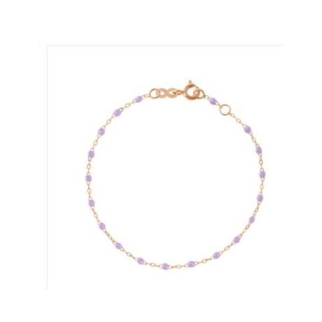 GIGI CLOZEAU Bracelet Or rose Résine Parme B3GI001J10