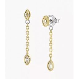 Boucles d'oreilles Sadie Seasonal Sparkle Acier doré