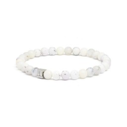 Bracelet Gem Snow Opale 6 mm