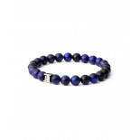 GEMINI (ICE WATCH) Bracelet Gem Dark Blue Oiel de Tigre 8 mm G4