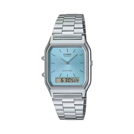 CASIO Vintage Quartz Edgy Collection AQ-230A-2A1MQYES