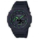 CASIO G-Shock Utility Black 48 x 45 mm Quartz Noir Vert GA-2100-1A3ER