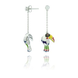 Boucles d'oreilles Toucan