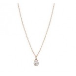 GINETTE NY Collier Or Rose Mini Diamond Bliss BLID2