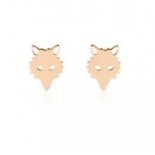 GINETTE NY Boucles d'oreilles Or rose Wolf BOWF