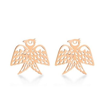 GINETTE NY Boucles d'oreilles Or rose Georgia Studs BOGE1