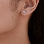 GINETTE NY Boucles d'oreilles Or rose Georgia Studs BOGE1