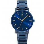 PIERRE LANNIER Essential 41 mm Quartz Acier bleu 252G469