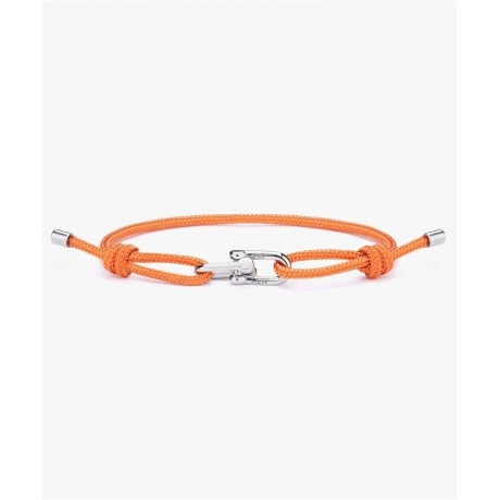 PIG & HEN Bracelet Daunting Dean Salmon Orange, silver P53-137000