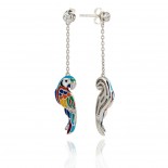 UNA STORIA Boucles d'oreilles Lovebird BO121212