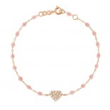 Bracelet Blush In Love Or rose Diamants