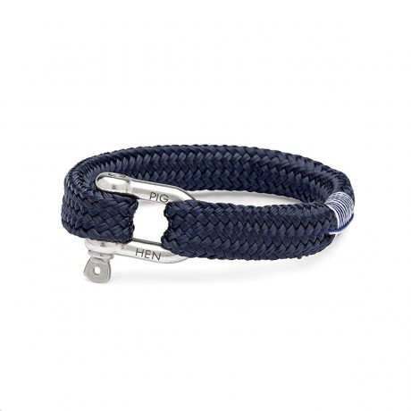 PIG & HEN Bracelet Gorgeous George Navy / Silver P14-63000