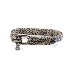 Bracelet Sharp Simon Navy Sand / Silver