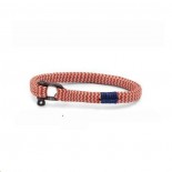 PIG & HEN Bracelet Vicious Vik Coral Red - Light Grey / Black P19-SS20-242812