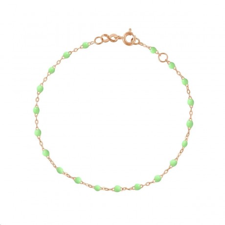 GIGI CLOZEAU Bracelet Classique Gigi Or rose Résine Anis B3GI001R54