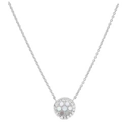 Collier Glitz Argent