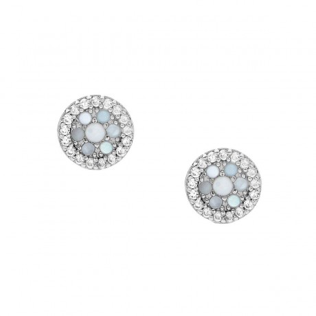 FOSSIL Boucles d'oreilles Glitz Argent JFS00518040