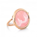 GINETTE NY Bague French Kiss Or rose Rhodochrosite RFRKRC