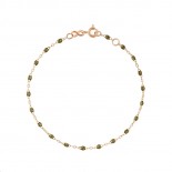 GIGI CLOZEAU Bracelet Classique Gigi Or rose Résine kaki B3GI001R38