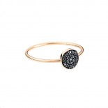 GINETTE NY Bague Ever Or rose Diamants RMEVD1N