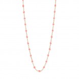 GIGI CLOZEAU Collier Classique Gigi Or rose Résine fuschia B1GI001R09