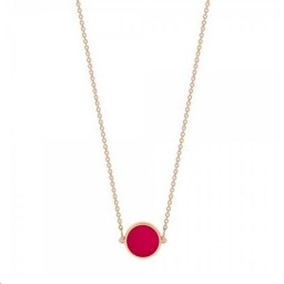 Collier Ever Or rose Corail