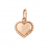 Pendentif Lucky Coeur Or rose