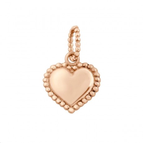 Pendentif Lucky Coeur Or rose