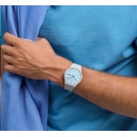 Swatch Essentials - Blueberry Sky 41 mm Quartz SO29M702