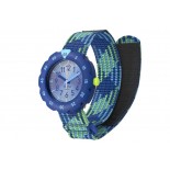 FLIK FLAK Loop It - Loop in Blue 35 mm Quartz FPSP074