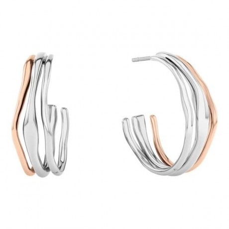 Calvin Klein Boucles d'oreilles Wavy Sculptural 35000650