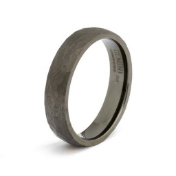 Bague Pulso Black Titane 5 mm